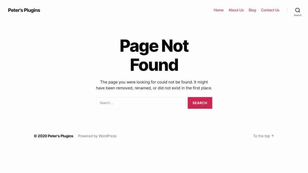 404-page error