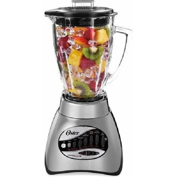 Oster 12-Speed Precise Blend 300 Plus Blender with 3-Cup Food Processor