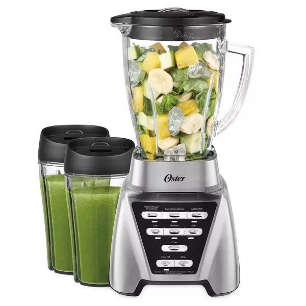  Oster Pro 1200 Blender with Professional Tritan Jar and Food Processor attachment